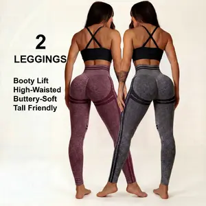 Butt-Lifting Scrunch Leggings GF002 High-Waist, Tummy Control, Seamless Compression