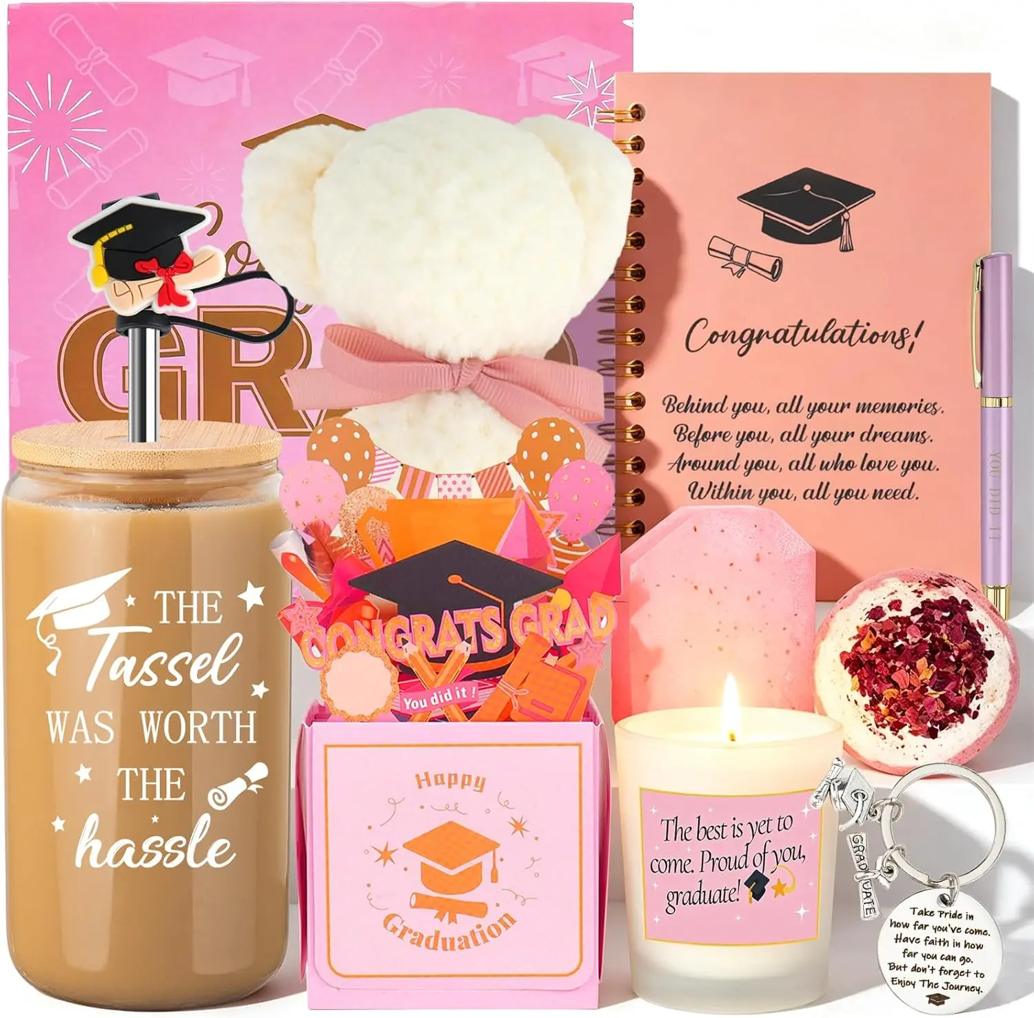 2026 Graduation Gift for Her, Cool Congratulation Gifts for Women Class of 2026 Graduation Gift Basket for College Middle High School Master Degree Best Grad Gifts Box for Nurse Law Graduates