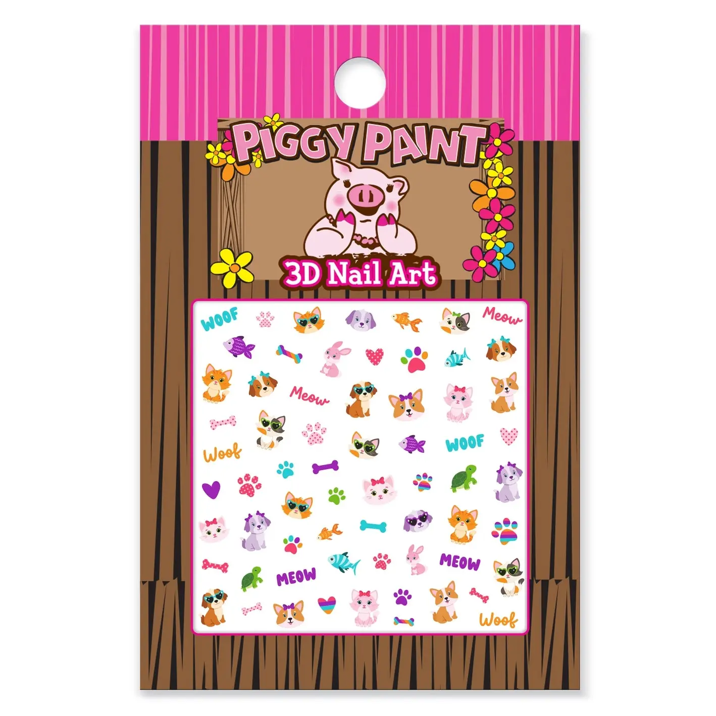 Nail Art - Playful Pets by Piggy Paint