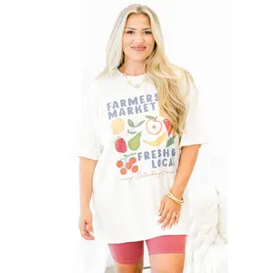 Comfort Colors: Fresh & Local Tee, Ivory