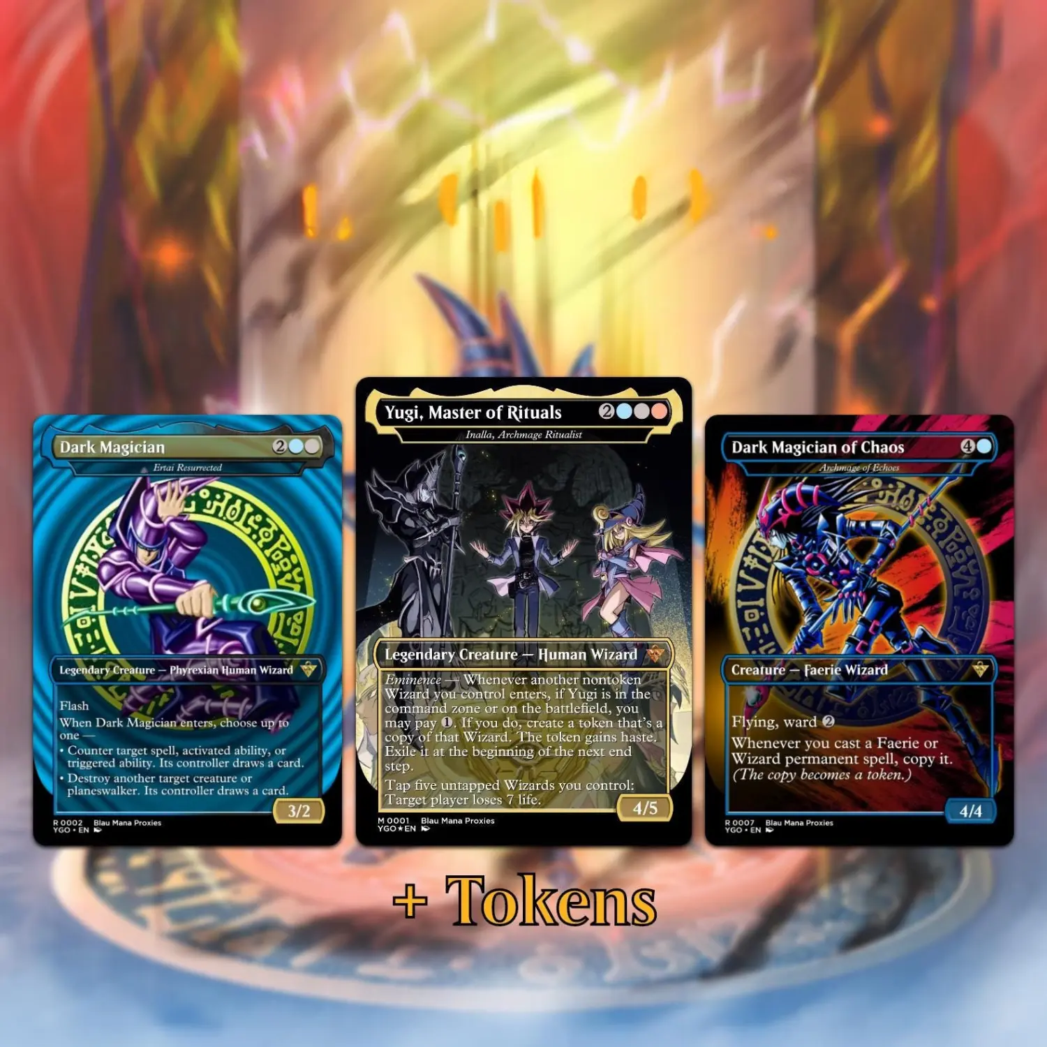 Yu-Gi-Oh MTG EDH Commander Proxy Deck - Dark Magic! - Wizards - 100 Cards, 8 Tokens - Magic - Gathering - Yugioh - Proxies - Orica - TikTok Shop Yu-Gi-Oh MTG EDH Commander Proxy Deck - Dark Magic! - Wizards - 100 Cards, 8 Tokens - Magic - Gathering - Yugioh - Proxies - Orica - TikTok Shop