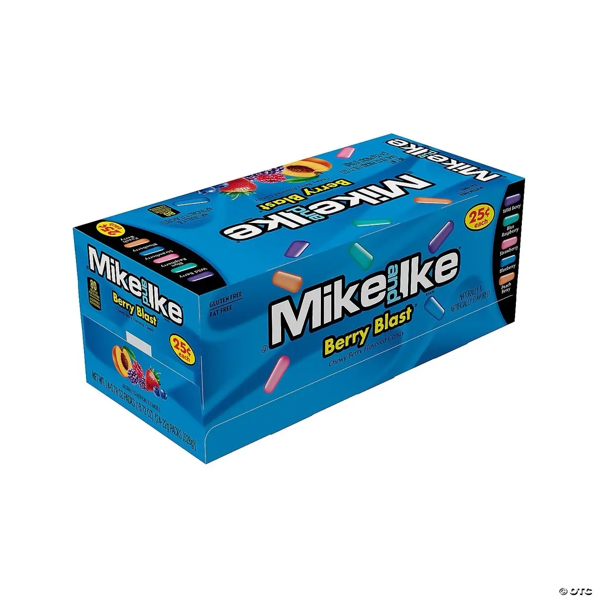 Mike and Ike 24 Pack Assorted Fruit Flavored Gluten-Free .78oz