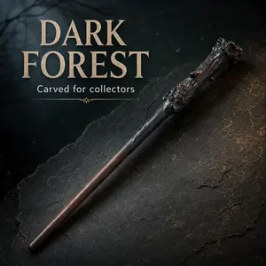 Handcrafted Resin Magic Wand Toy - Mystical Fantasy Wizard Prop, Exquisite Cosplay Costumes Accessory, Ideal Collectible Gift for Toys & Hobbies Enthusiasts, Perfect for Role Play Party Decoration
