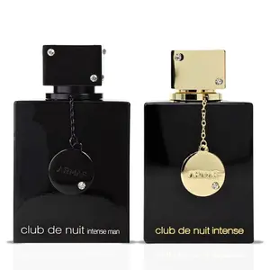 Club De Nuit Intense Men EDT & Club De Nuit Intense Women EDP Sprays 105ML (3.6 OZ) By Armaf | Vibrant, Fruity & Floral Scents. (BUNDLE)