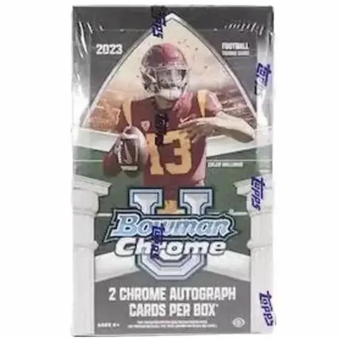 2023 Topps Bowman Chrome University Football Hobby Trading Cards