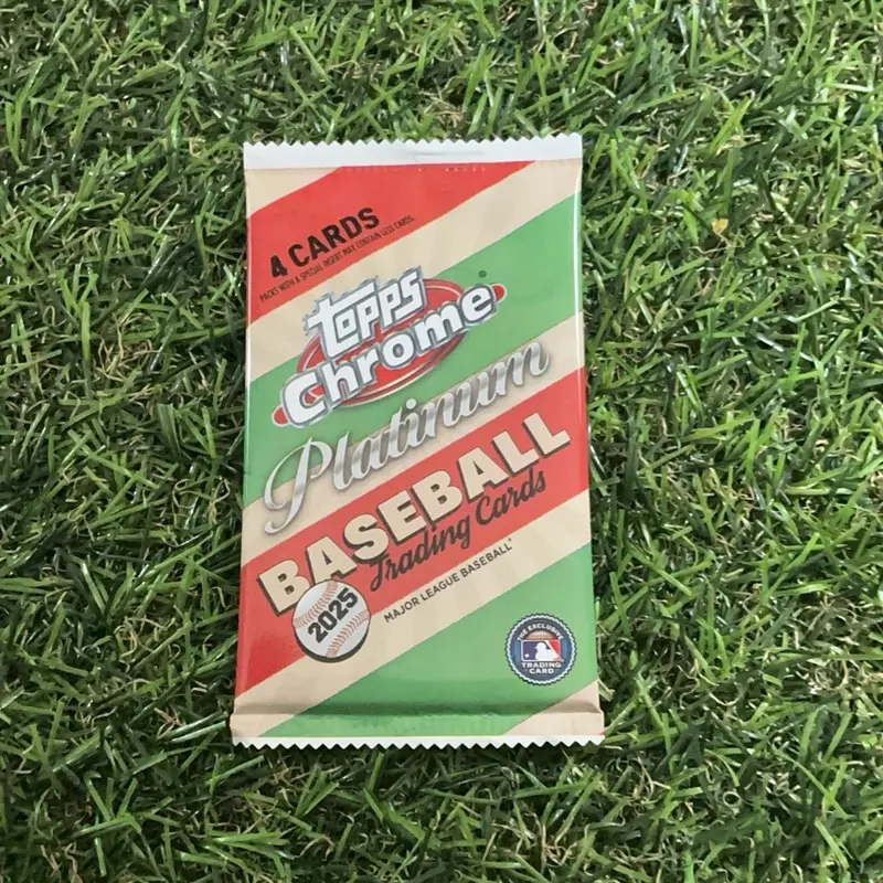 2025 Topps Chrome Platinum Baseball Blaster Pack