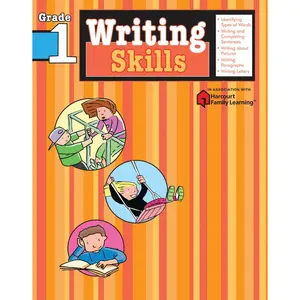 Writing Skills: Grade 1 (Flash Kids Harcourt Family Learning)