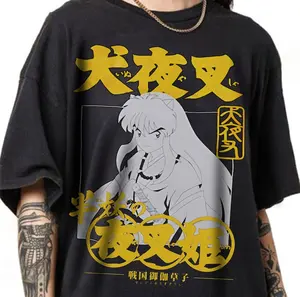 InuYasha Anime Japan Shirt, Graphic Anime Tee, Lovers Shirt, Anime Fan Gift