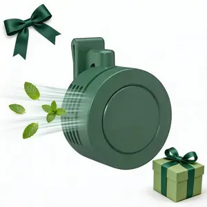 Rechargeable Waist Fan, Portable Mini Fan, 3-Speed Adjustable, 360-Degree Rotatable Design，Perfect for Hiking, Camping, Travel, Gardening, Great Gift for Mother‘s Day or Father’s Day