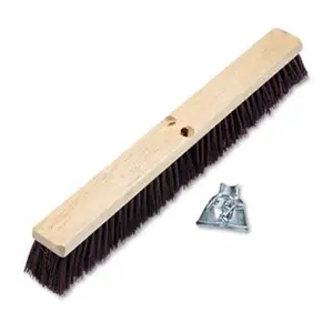 212 MAIN Stiff Polypropylene Floor Brush, 24 in x 3-1/4 in Stiff Bristles, Ideal for Hardwood Floor Cleaning
