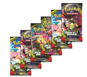 6 (SIX) Single Packs - Pokemon Mega Evolutions: Perfect Order