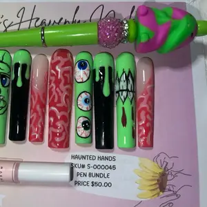 Haunted Hands Nail Set(bundle)