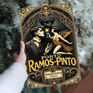 Aluminum Vintage Home Decor Sign - 1pc American Retro Wall Signage for Office Kitchen Bedroom Bathroom Garage and Living Room