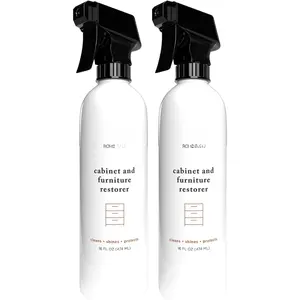 High-Performance Furniture, Cabinet Cleaner and Polish - Cleans, Conditions, and Preserves Fine  Furniture and Cabinetry - 16 oz, 2 Pack