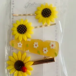 Daisy Hair Barrettes Multi Packs