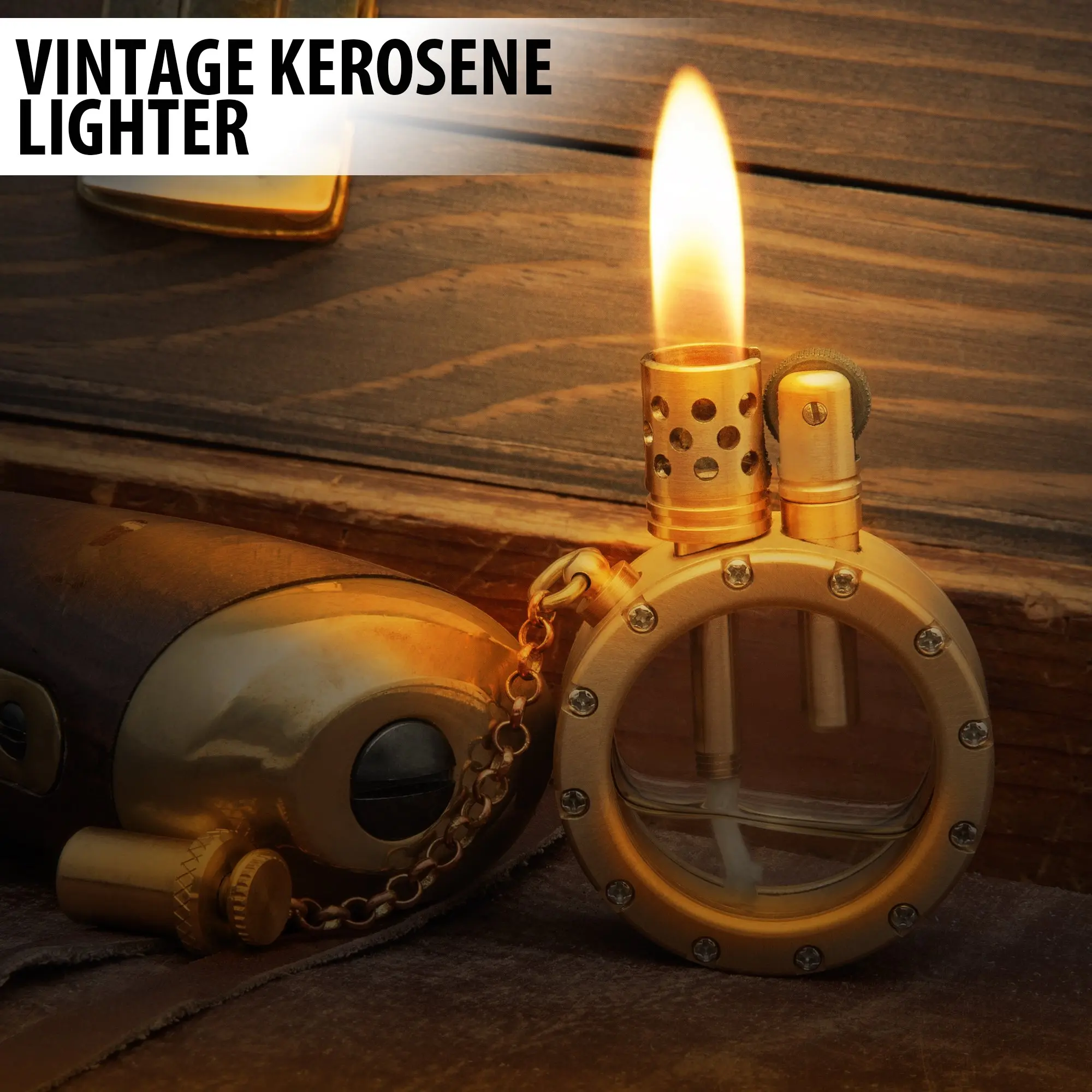 Vintage Kerosene Lighter Vintage Kerosene Lighter