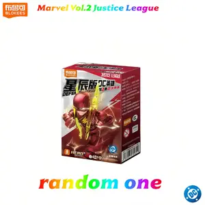 BLOKEES DC Justice League Defender Version Wave 2 Blind Box Building Blocks Action Figures - Official Licensed Collectible Toys