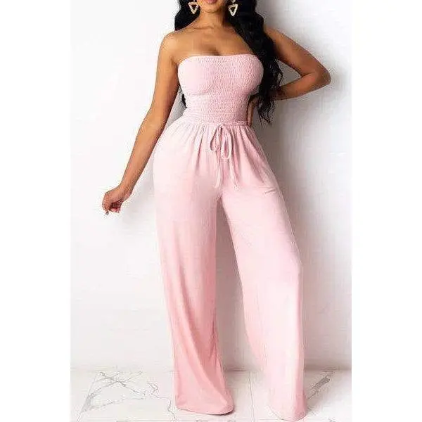 Powder Pink Jumpsuit