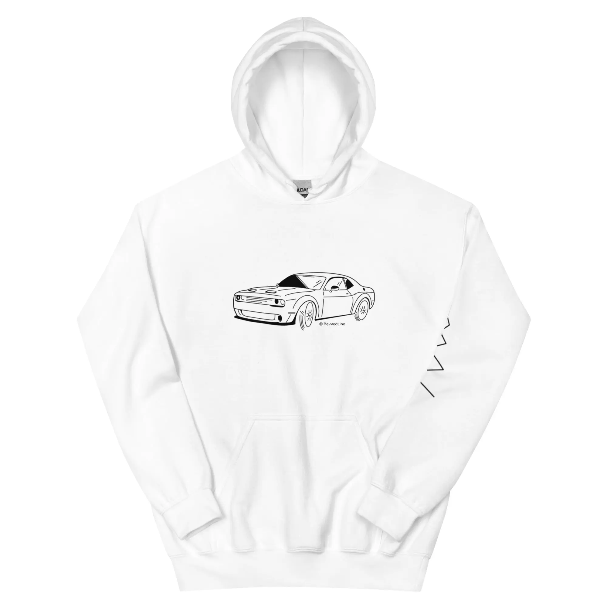 Revvedline Hellcat Challenger Hoodie