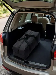 Extra Large Duffle Bag, Foldable Storage Organizer, Camping Chairs, Grill Tools, Tent, Yoga Mat, Fishing Gear, Tool Kits, Shoulder Strap, Road Trip Essentials