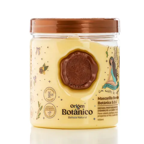 Ritual Botanico S.O.S. Botanical Bomb Mask 400 ML 13.52 fl oz Deeply Repairs Reduces Hair Loss and Accelerates Growth