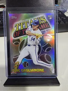Topps Titans Of The Game Jac Caglianone #TOG-12 Rookie 2026 Baseball Trading Card