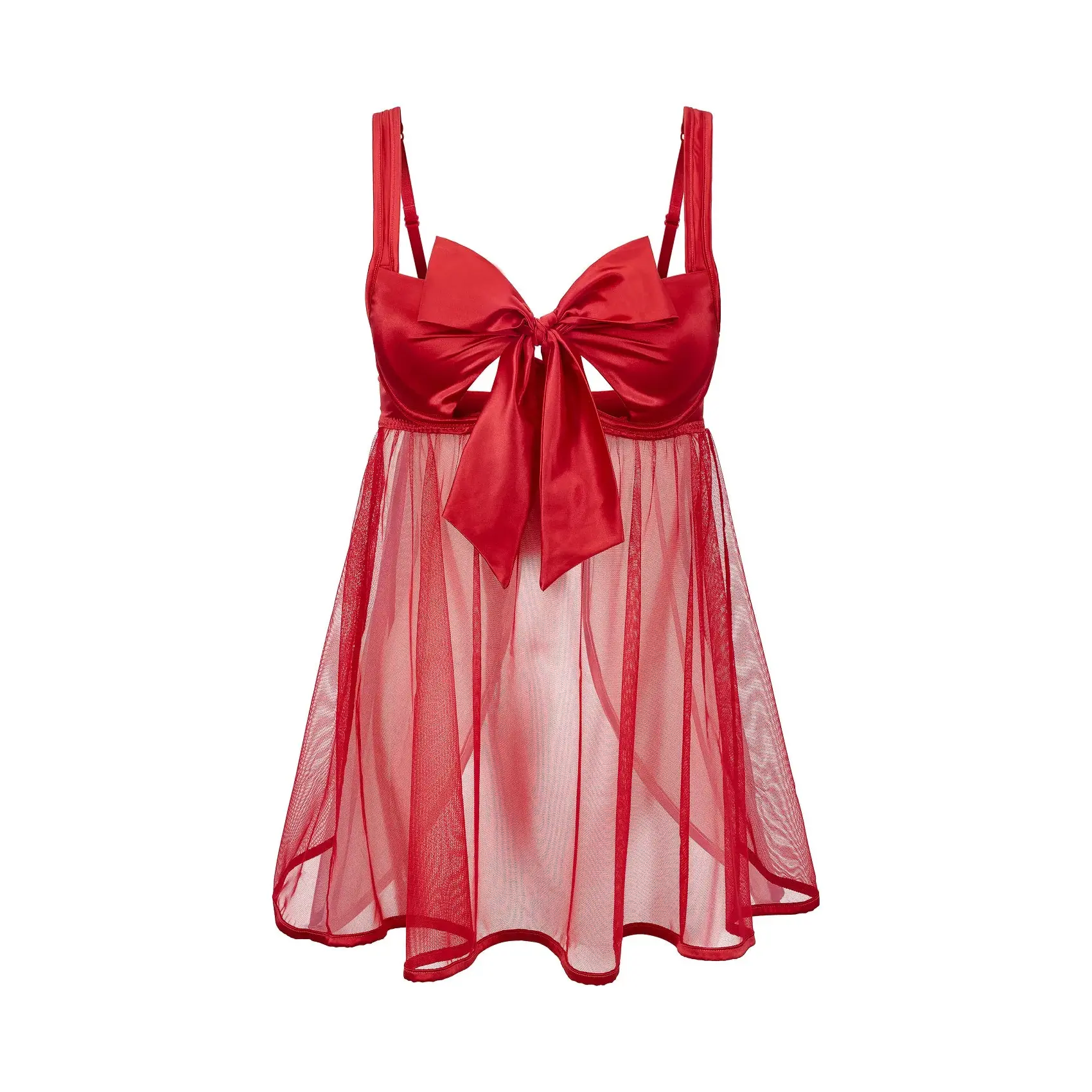 Besima Dark Red Plus Lingerie Besima Dark Red Plus Lingerie