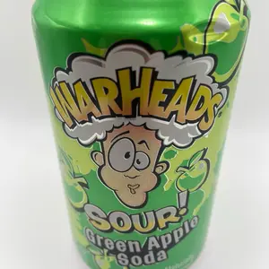 Warheads Sour Green Apple Soda