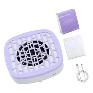 Abs Nail Art Dust Collector Easy Clean Portable Design Salon Grade