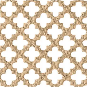 Boltmaster Decorative Perforated Gold Aluminum Sheet - 0.020 Thickness, 24x30 in, Pack of 5, for Sports & Outdoor Water Sports Sailing