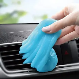 Car Cleaning Gel Putty – Auto Detailing Tool for Dust & Dirt Removal in Vents, Interiors, Keyboards. One Pack of Sticky Cleaning Slime Mud