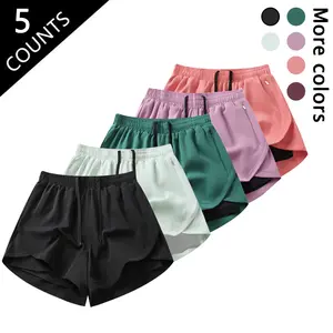 5PCS Women’s Summer Shorts – Fashionable, Versatile Bottoms for Outdoor Casual Sports