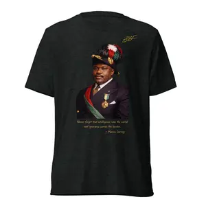 Marcus Garvey Intelligence Tri-Blend Short sleeve t-shirt