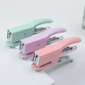 Handheld Stapler for Home Office Use, Office Stationery Supplies, Multifunctional Tool for School and Outdoor Orders, Effort-Saving Design