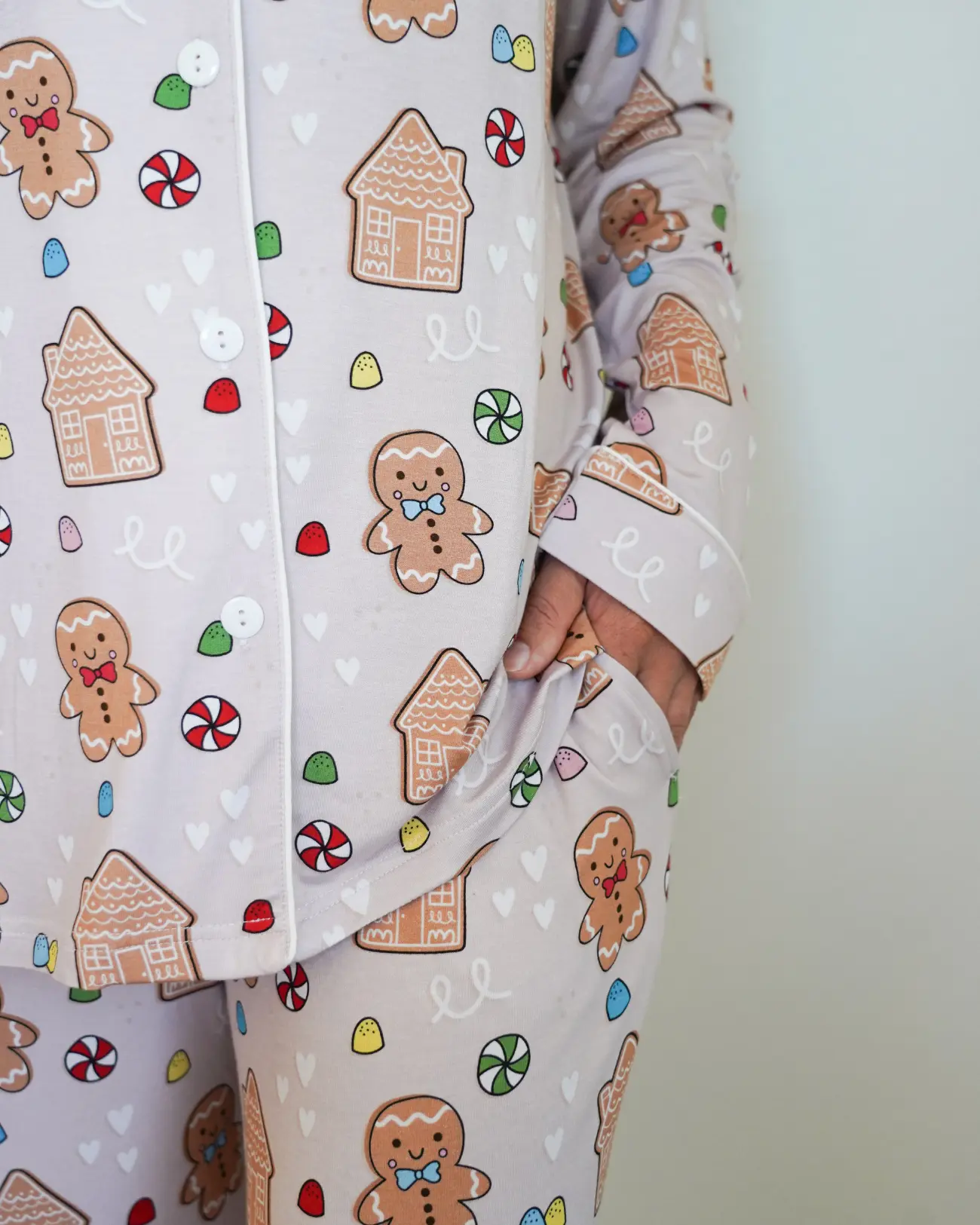 Women's Gingerbread Pajama Set