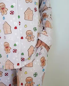 Women's Gingerbread Pajama Set