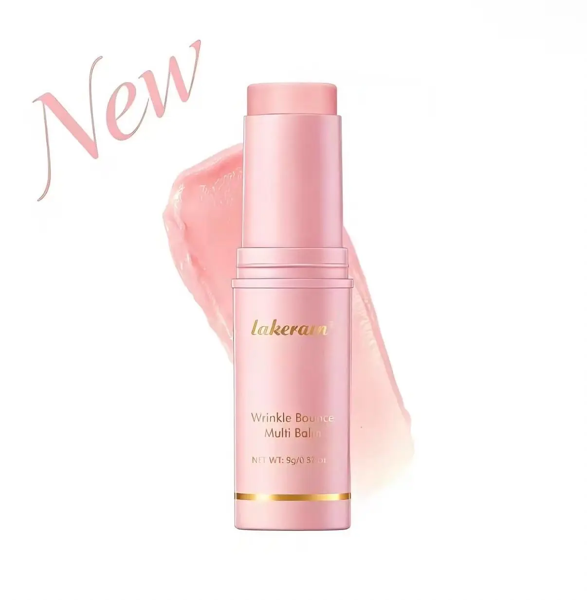 [NEW] Pink Collagen Volume Multi-Balm-K-Beauty Youth-Boost Stick for Hydrating, FirmingFine Line Care on Under-Eyes, Neck,Lips-TravelEssential Skincare