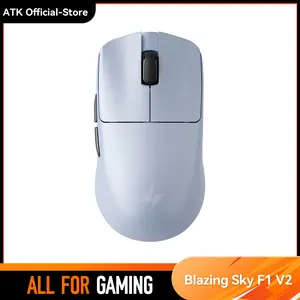 ATK Blazing Sky F1 V2 Wireless Gaming Mouse | 38g Ultra-Light | 8KHz Polling | PAW3395/3950 Sensor | Pro Esports FPS Mouse