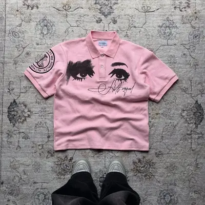 Pink Designer Shirts Men TikTok Shop