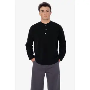 TX458GD - Long Sleeve Heavy Thermal Heritage Henley
