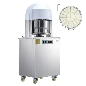 fathersdaygift VEVOR Electric Dough Divider, 20PCS Automatic Dough Dividing Cutting Machine, 2.12oz - 9.17oz Equal Dough Cutter with Pure Copper Motor and 304 Stainless Steel Tray, for Bakery, Restaurant