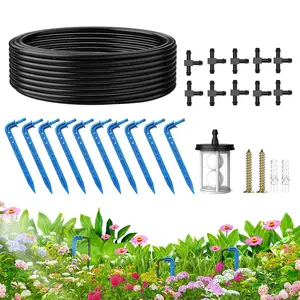 【Accessories Only, No Solar Panel】DIY Drip Irrigation System Parts for Potted Plants, Balcony & Garden 【Accessories Only, No Solar Panel】DIY Drip Irrigation System Parts for Potted Plants, Balcony & Garden