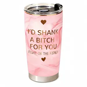 football fan sport Pink Marble Tumbler with Bold Statement for River Walks - Perfect Companion for Your Beverages