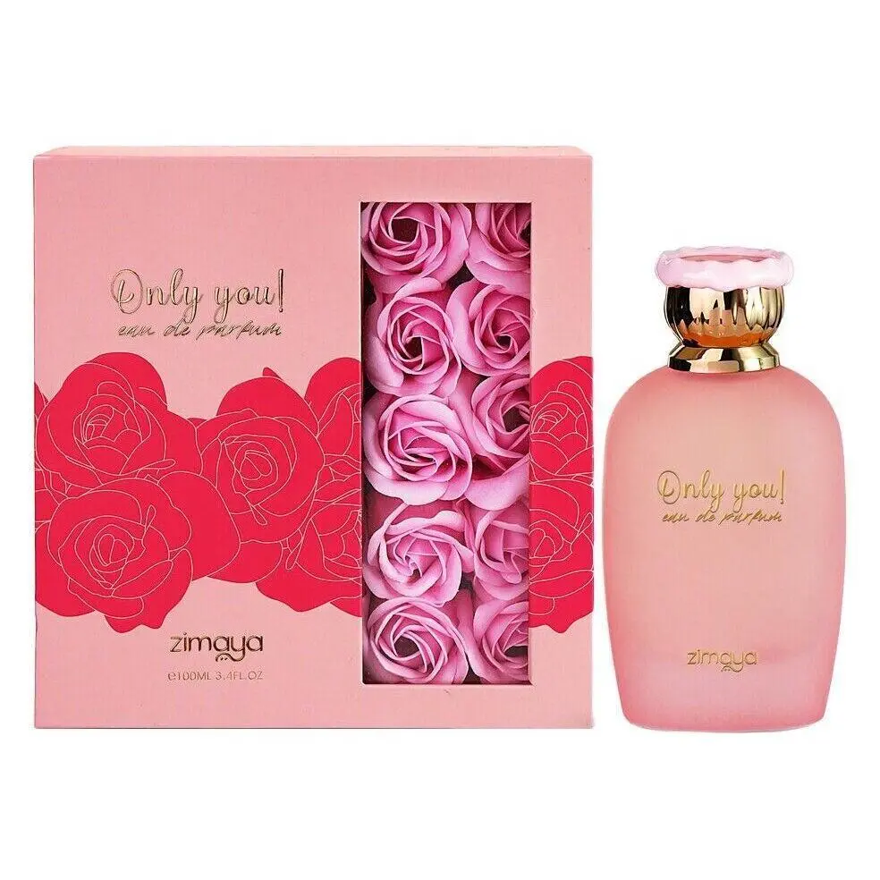 Zimaya ONLY YOU Women's EDP, 100ML (3.4oz) Daily Use Fragrance - Floral Eau Perfume with Citrus Blend for Nature-Loving Individuals