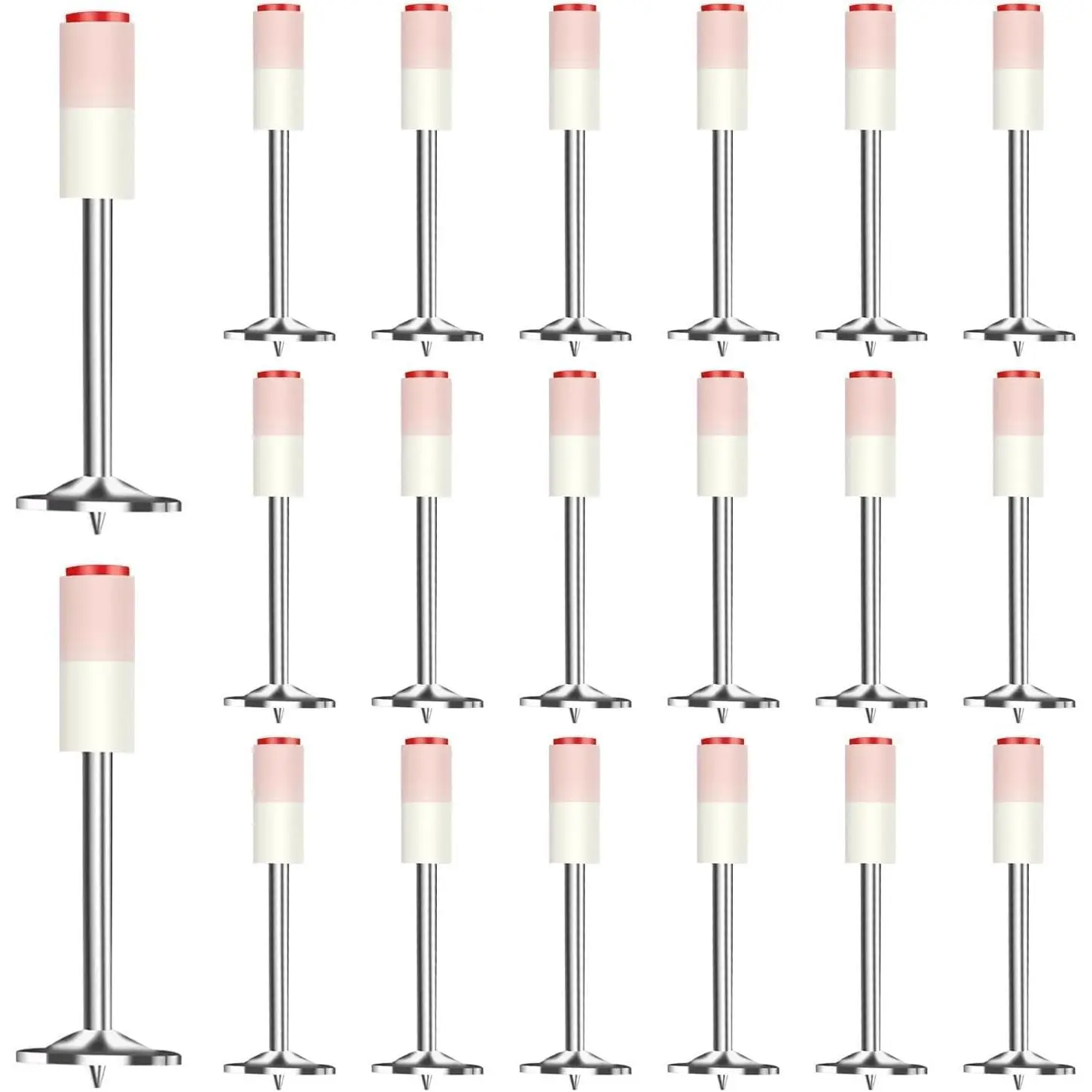 200 PCS Steel Concrete Nail Gun Nails Kit, 7.3 mm Diameter Bolts, Manual Drywall Nail Gun, Pistola De Impacto para Concreto Clavos, Multi-Purpose Nail Shooter Gun Nails