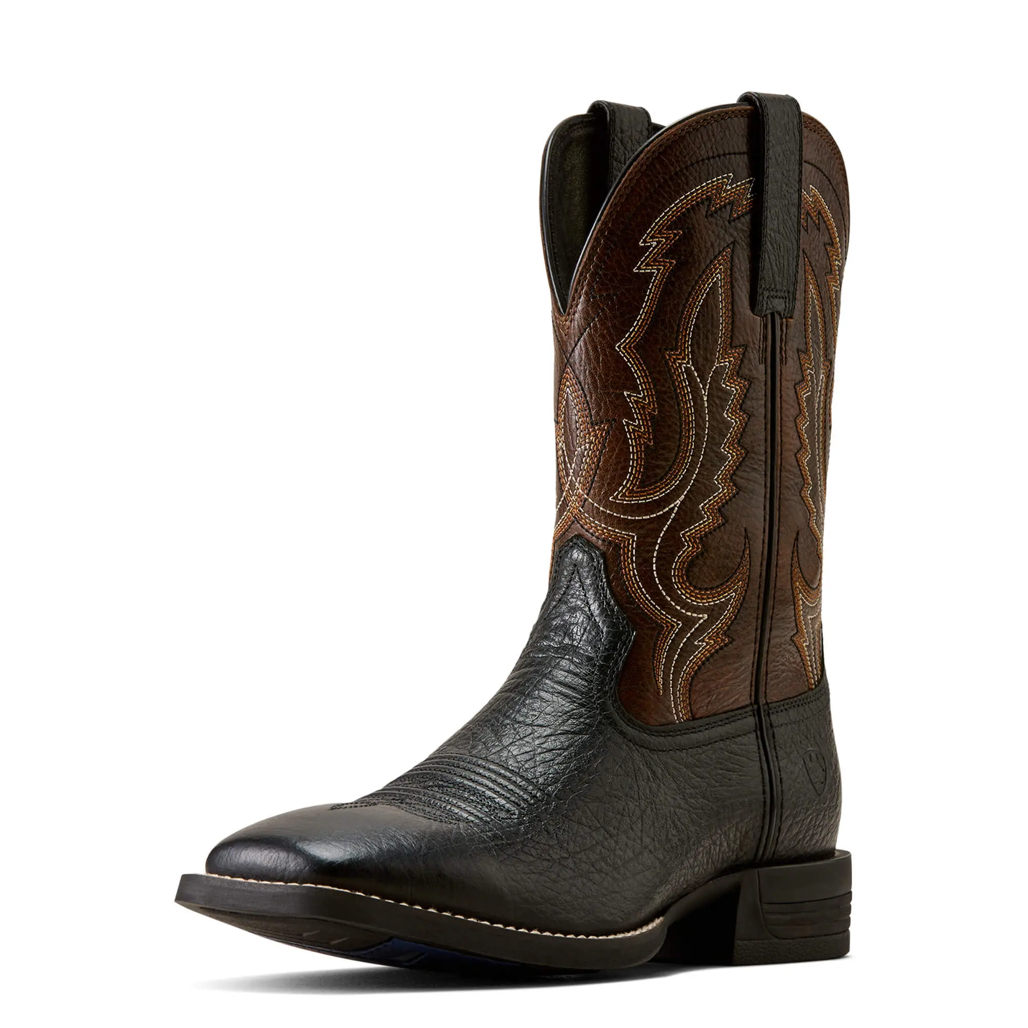 Men's Steadfast Wide Square Toe Cowboy Boots