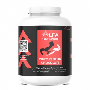Alfa Rage protein powder . Whey protein 22 protein gr/ scoop