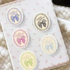 “Fearfully and Wonderfully Made” Phone Grip, Coquette Bow MagSafe Holder, Faith Gift stand magnetic mount