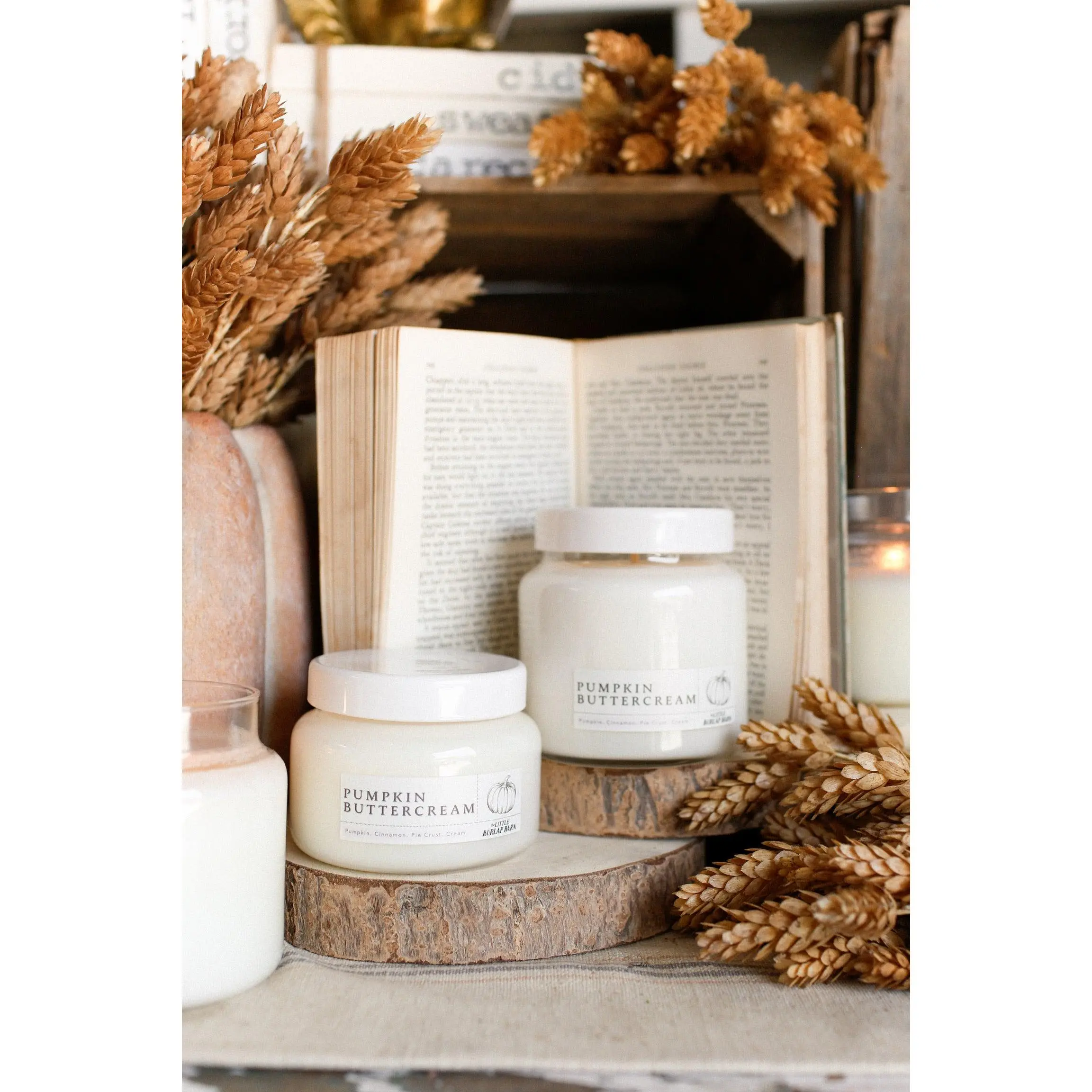 Pumpkin Buttercream Apothecary Candle