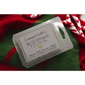 2.5 oz Twisted Peppermint Wax Melt